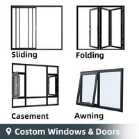 Fenêtres à persiennes modernes en bois sur mesure Clearview avec double vitrage trempé pour usage extérieur