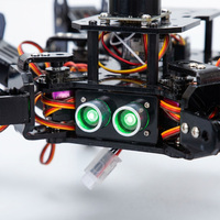 Tscinbuny ZYC0244 ESP32 Hexápodo, Kit de Robot Educativo de Seis Patas con Control por Voz para Ensamblar