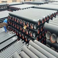 Tuyau en fonte ductile K9 Xinxing, tuyau en fonte nodulaire de classe DN250, tuyau en fonte ductile