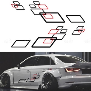 สติกเกอร์ไวนิลตกแต่ง<span class=keywords><strong>รถ</strong></span><span class=keywords><strong>ข้าง</strong></span><span class=keywords><strong>รถ</strong></span>ยนต์อเนกประสงค์สติกเกอร์สไตล์สปอร์ตปรับแต่งได้ - Product Image 6