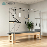 ONEMAX Lit de Pilates Cadillac en bois d'érable, table trapèze multifonctionnelle, directement de l'usine, pour le yoga et la gym