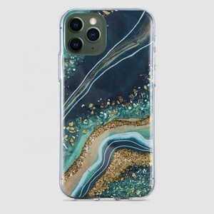 Personalizzato New Stagnola di Oro Marmo Cassa Del Telefono di Protezione Del Respingente per Il <span class=keywords><strong>Iphone</strong></span> <span class=keywords><strong>11</strong></span> Pro - Product Image 2