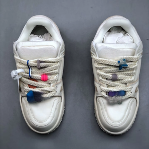 Zapatos Deportivos de Lujo VILUNENES con Cordones, Parte Superior Cerrada, Nuevos, de Cuero Genuino, Entresuela Cómoda, Suaves, Transpirables, Casuales y a la Moda - Product Image 5