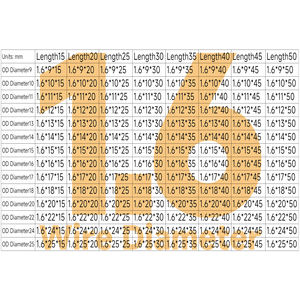 Stokta izle küçük hassas karbon çelik <span class=keywords><strong>1.6mm</strong></span> WD bobin Mini sıkıştırma bahar - Product Image 2