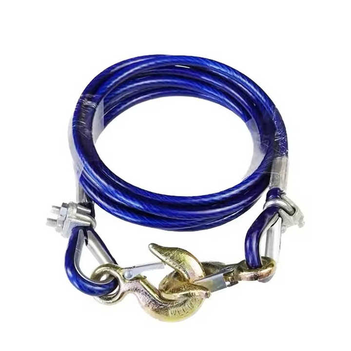 Polyutherane Rope High-Performance Smooth Polyurethane Alloy Steel Tow Rope for Heavy ...