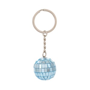 Venta caliente plata Disco pastel decoración brillante espejo reflectante bolas de Navidad pastel decoración bola para <span class=keywords><strong>llavero</strong></span> de fiesta de cumpleaños - Product Image 5