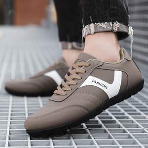 Zapatillas Deportivas Casuales de Invierno para Hombre, con Cordones, para Tenis y Running, Parte Superior de Microfibra, Entresuela de EVA, Forro de Algodón Transpirable, Suela de Goma - Product Image 2