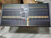 XTUGA TB-32 Table de Mixage Audio Professionnelle 32 Canaux (28 Entrées Micro Mono + 2 Entrées Stéréo) Alimentation Fantôme 48V et USB