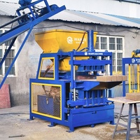 Machine de fabrication de blocs de terre cuite hydraulique automatique WT4-10, vente directe d'usine |   Force de compactage constante, utilisation facile, faible consommation