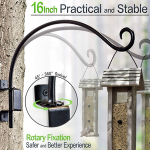Cintre pour plantes de qualité supérieure, supports muraux-crochets de suspension en métal, support pour jardinières intérieures et extérieures/ - Product Image 4