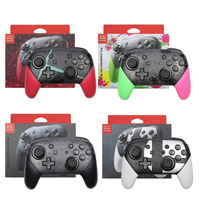 Nuevo Diseño, Control de Juego con Motor de Vibración con Cable y Batería Integrada de 1000 mAh para Switch Pro, Accesorio para Juegos de PC