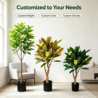 Plumeria artificielle en fleurs de 90 cm, faux frangipanier en pot pour patio, véranda, spa, hôtel, aménagement paysager, décoration de jardin