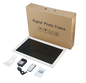 Cornice Digitale <span class=keywords><strong>da</strong></span> Parete <span class=keywords><strong>da</strong></span> 19 Pollici con Riproduzione Video in Loop, Cornice in Plastica MP3, Supporta MP4/<span class=keywords><strong>AVI</strong></span> - Product Image 5