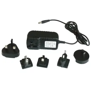 Adaptador de corriente CC de 24V y 1A, adaptador de corriente de 24V y 24W con enchufes EU, US, CN, AU, UK
