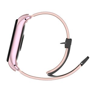Produits de qualité en cuir boucle magnétique étui en métal pour XiaoMi <span class=keywords><strong>Band</strong></span> 7 6 5 <span class=keywords><strong>4</strong></span> 3 Bracelets de Sport bracelets de remplacement - Product Image 5