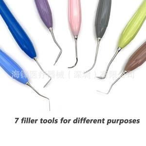 Kit de restauración dental con resina OEM, herramientas manuales para reparación estética de dientes y equipo de limpieza - Product Image 5