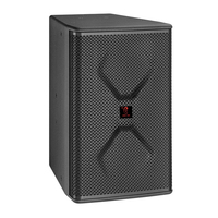 10 İnç Tam Aralıklı Profesyonel KTV Hoparlör Neodimyum Mıknatıs Titanyum Alaşımlı Diyafram Yüksek Çözünürlüklü Ses 800W Amplifikatör Ev Tipi