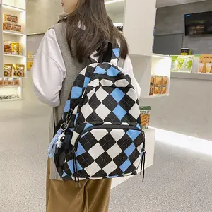 Bolsa escolar de alta classe, bolsa escolar elegante para estudantes, estilo coreano