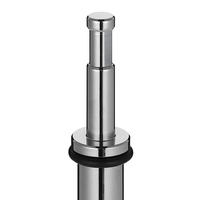 Lengan Teleskopik Studio Foto Stainless Steel MF-01 94-232cm 37"- 91" untuk Lampu Atas Studio Flash Strobe Profesional