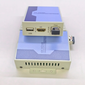 Convertisseur de média optique SFP 10G 10 km SM non compressé avec extension HDMI 4K vers fibre optique et KVM USB 2.0 - Product Image 4