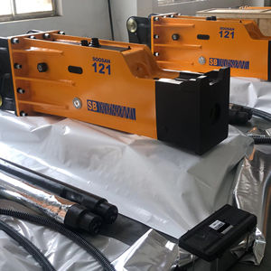 Accesorios para Excavadoras, Martillo Hidráulico SOOSAN SB121 Tipo Silencioso para Roca y Hormigón con Repuestos y un Año de Garantía - Product Image 1