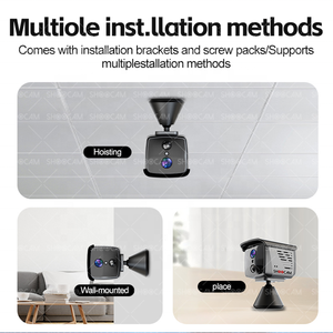 新款5mp无线迷你闭路电视网络摄像机，带电池夜视4g摄像机sim卡双向音频无线安全摄像机实时 - Product Image 6