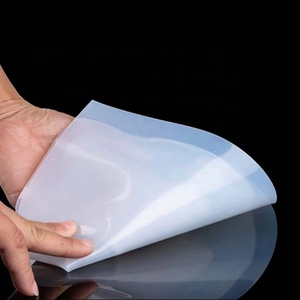 Rouleau de feuille de caoutchouc silicone optique transparente haute température, 0,1 à 4 mm d'épaisseur, pour presse thermique sous vide, découpe personnalisée par le fabricant - Product Image 2