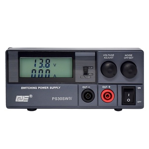 Station de <span class=keywords><strong>radio</strong></span> amateur, station de base, alimentation de communication de précision, 13,8 V 30 A PS30SWIV 4e génération, écran LCD, anti-poussière, portée de communication > 50 km - Product Image 1