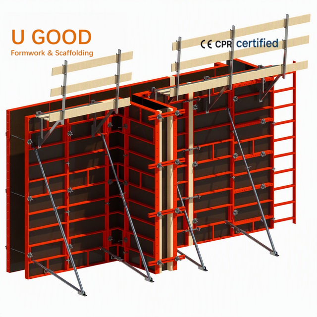 U GOOD Manufacture in China Concrete Steel Formwork Panel for Column Wall Architecture Similar Applications