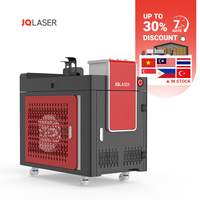 Machine de soudage laser portable JQLASER 1kw 1.5kw 2kw à refroidissement par air pour métal, or, mini