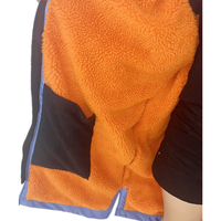 Poncho de plage et de sport extérieur personnalisé, surdimensionné, en nylon/polyester, imperméable, coupe-vent, à manches longues, pour rester au chaud