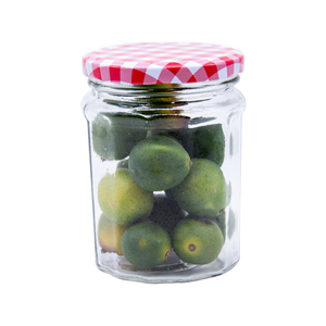 Vente en gros de pots à <span class=keywords><strong>miel</strong></span> en verre hexagonaux carrés ronds de 500 g et 1000 g avec couvercle à oreilles métalliques Tarro De <span class=keywords><strong>Miel</strong></span> De Cristal Con Tapa Giratoria - Product Image 1