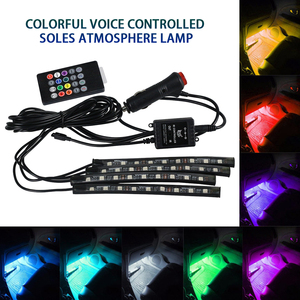 Tira de luces led para decoración de coche, luz RGB con control remoto, sincronización de música interior, ace ns - Product Image 4