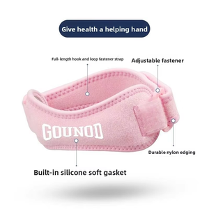 อุปกรณ์พยุงเข่าแบบปรับได้สำหรับเอ็นสะบ้าหัวเข่า แบบเป่าลมได้ สวมใส่สบาย เหมาะสำหรับการเดินป่า วิ่ง กระโดด-บรรเทาอาการปวดเข่า - Product Image 5