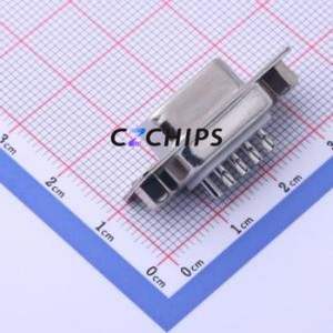 X0109FT7W3 D-Sub/VGA Connector Through hole Component (THT) Connector Standard D-Sub Female 9P Solder Wire Type - Product Image 2