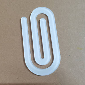 DDP porte à porte expédition aux états-unis grande taille blanc Sublimation trombones personnalisé transfert de chaleur acrylique trombone - Product Image 3