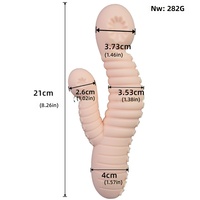 Jouet sexuel manuel en forme de branche d'arbre avec filetage serpentin pour masturbation et orgasme, accessoire érotique pour adultes, plug anal pour hommes et femmes