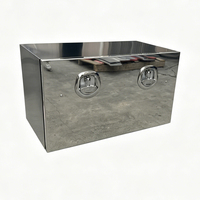 Boîte à outils sous camion en acier inoxydable 304 avec finition miroir