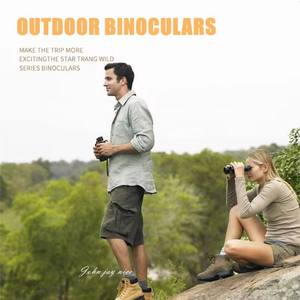 Venta al por mayor 60x60 binoculares con coordenadas visión nocturna al aire libre camping binoculares telescopio de película roja de alta definición - Product Image 4