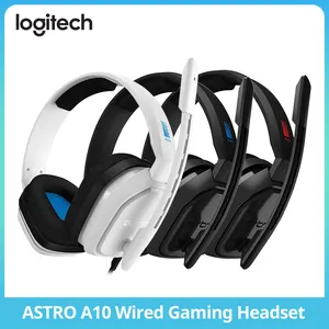 Logitech Astro A10 Esports Gaming Headset Over Ear Gaming Headphones For PS4 PS5 LED Headphones