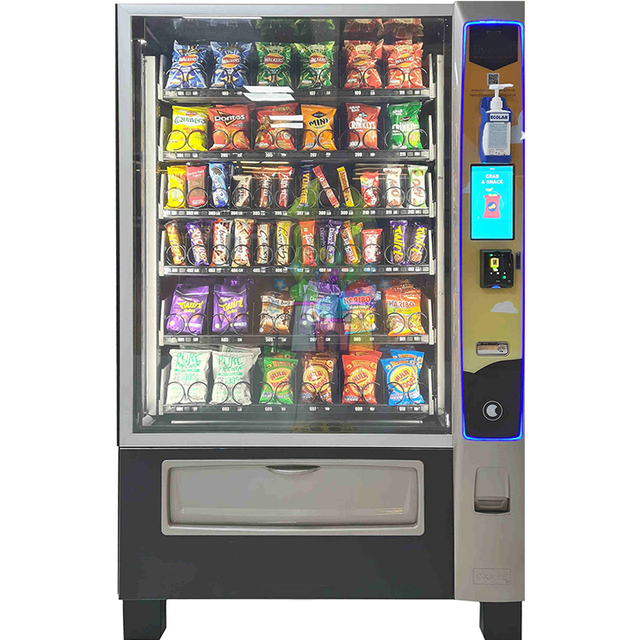 Office Building School Combo Smart Small Vending Machine Sale for Foods and Drinks