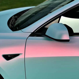 Wrapmaster 1.52*18Meter Vật Nuôi Màu Xanh Màu Đỏ Satin Xe Bọc Chi Phí Màu Sắc Vinyl Bọc Xe - Product Image 4