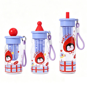 Vaso flotante Jia Gu para niños con compartimento para té, a prueba de fugas, portátil, para viajes, con cuerda para transportar. - Product Image 3
