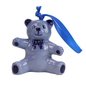 Keramische Kerstboomdecoraties Hangende Ornamenten Blauw En Wit Porseleinen Auto Kunst Decoratieve Objecten Voor Huisdecoratie - Product Image 6