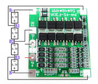 3S 4S 40A 60A Li-ion Lithium Chargeur Batterie Protection Board 18650 BMS pour Moteur de Perceuse 11.1V 12.6V/14.8V 16.8V Avec Balance