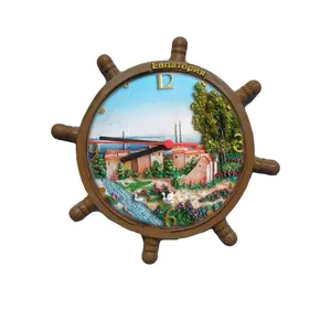 New Style Custom Design Clock Shaped Fridge Magnet Tourism Souvenir Fridge Magnet with good prices