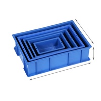 Conteneurs en plastique perforés empilables industriels personnalisés Guanyu, boîte de retournement, stockage étanche à l'humidité pour les lignes de montage automobile
