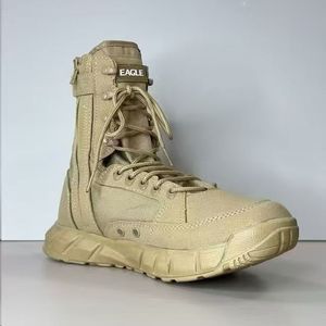 Botas de Desierto Ligeras y Transpirables de Verano TSB01 Color Caqui Marrón Claro con Suela de EVA, Venta al Por Mayor - Product Image 1