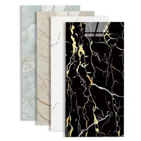 Panneau mural en PVC UV personnalisé, haute brillance, imperméable, résistant aux rayures, pour la décoration de salle de bain