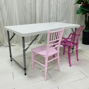 Mobili per bambini economici festa per bambini sedia per bambini in plastica rosa/acrilico